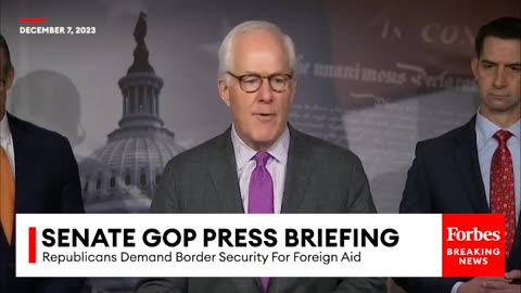 'Looks Like We've Finally Gotten President Biden's Attention...'_ Cornyn Discusses Border Security