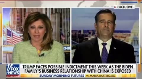 John Ratcliffe to Maria Bartiromo: Coincidence?