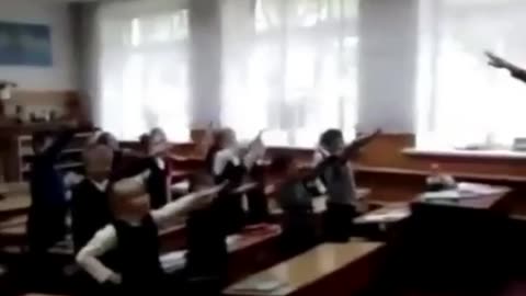 Schoolchildren in Ukraine