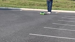 RC Car Crashes into Cameraman