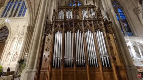 St Patrick's Cathedral NYC Organ Palm Sunday Evening Postlude 2023
