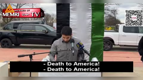 "DEATH TO AMERICA" chants erupt in the streets of Dearborn, Michigan.