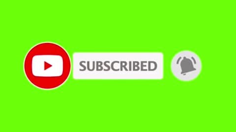 Green screen subscribe button