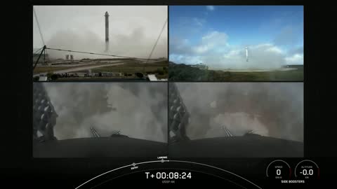 SpaceX launches USSF-44 mission to orbit, atop Falcon Heavy rockets