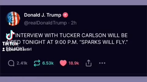 Trump and Tucker Tonight 9PM EST | 08.23.2023