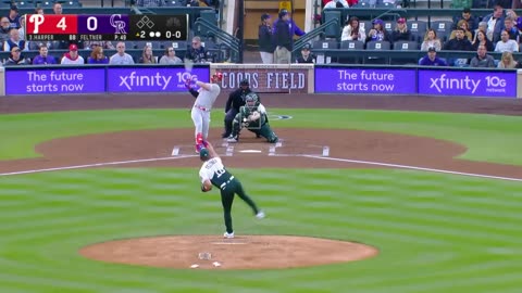 Phillies vs. Rockies Game Highlights -51323- MLB Highlights