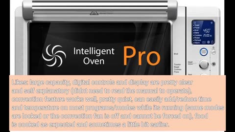 Willsence Toaster Oven Convection Toaster Oven Stainless Steel 6 Slice Countertop LCD Display a...