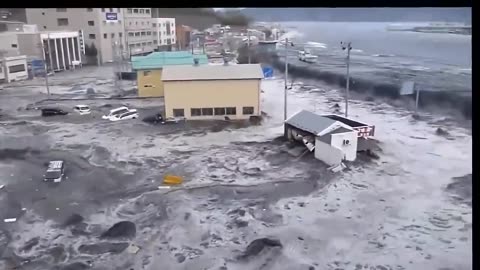 tsunami Japon Nunca Visto Tan Cerca Impresionante