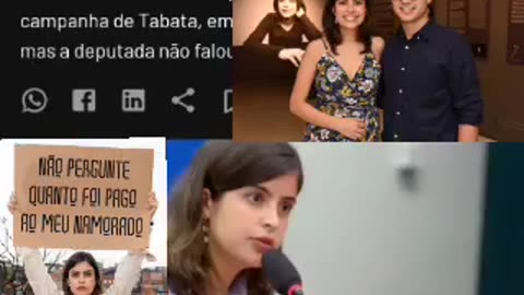 Tabata e seu namorado O Casal sem vergonha...