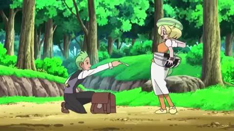 Pokemon Best Wishes Cilan crying over his nice, clean spoon