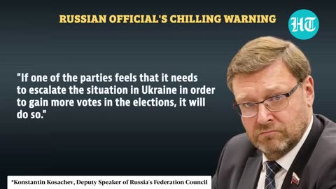 Russia Warns U.S. Against Using Ukraine War For Votes In 2024 Elections; 'Risk Of Nuclear...'