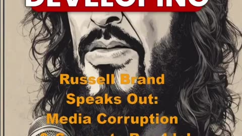 Russell Brand Breaks Silence: Media Corruption, Rumble, and the Allegations! #trending #uk #rumble