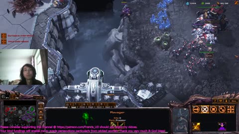 sc2 zvt on equilibrium 1st game after a few weeks of panic attacks/anxiety attacks, lousily played