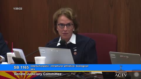 AZ Sen. Wendy Rogers' Personal Testimony Against Men on Women's Sports Teams (SB1165)