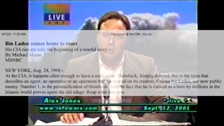 Alex Jones: Bin Laden Worked For The CIA - 9/12/2001