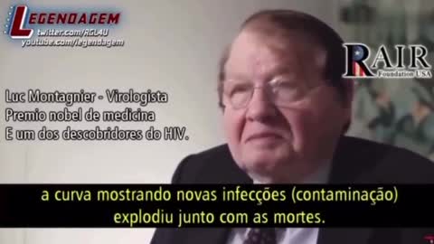 Prêmio Nobel de medicina - Luc Montagnier - Erro científico gravíssimo