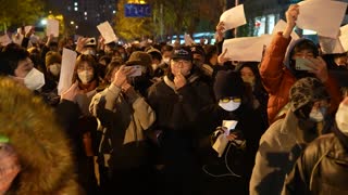 Protests Break Out Against China's Covid Policies
