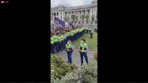 Feb 2022 NZ Wellington protest pt2