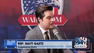 Matt Gaetz: Debriefing Of Official Whistleblowers