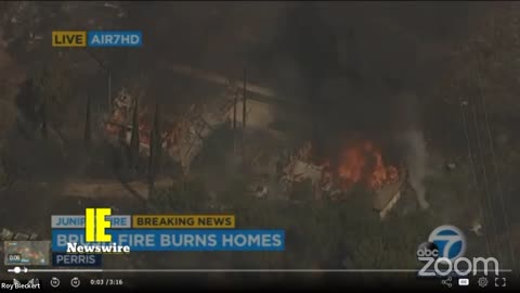 IE NEWSWIRE PERRIS BURNS EDITION 6-27-23 !!!