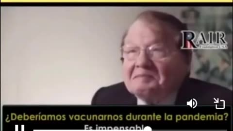 Dr Luc Montagnier, premio Novel. las vacunas covid contienen SIDA HIV