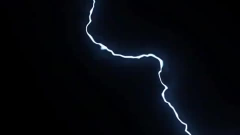 Lightning flashes terrible