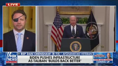 Dan Crenshaw HUMILIATES Biden: "Biden is Building the Taliban Back Better"