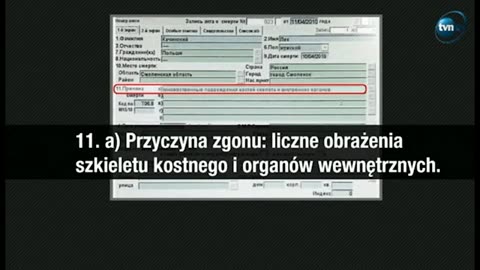 OSZUSTWO w sprawie LECHA KACZYNSKIEGO w Smolensku