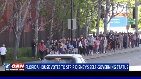 Fla. House votes to strip Disney's self-governing status