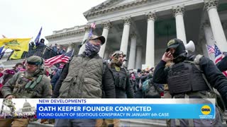 Fallout after Oath Keepers leader found guilty of sedition