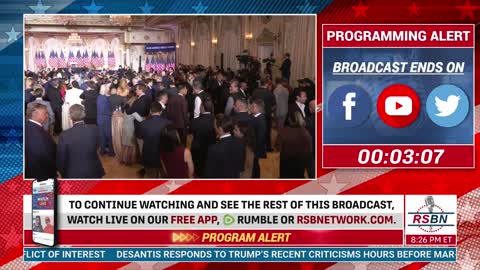 FULL EVENT: President Donald J. Trump Makes Special Announcement at Mar-a-Lago - 11/15/22