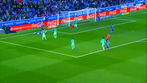 Leo Messi amazing goal vs Alaves