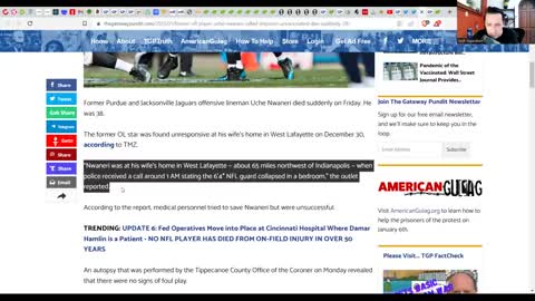 DAMAR HAMLIN COLLAPSES SUDDENLY! - OTHER NFL PLAYERS DIE SUDDENLY FOLLOWING VAX!