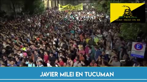 2022 10 01 Javier Milei en Tucumán