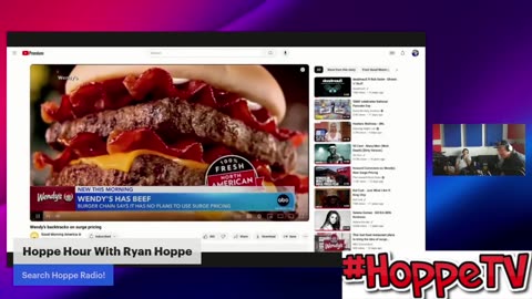 HoppeTV: Ryan Hoppe Breaks Down The Potential Of Surge Pricing At Wendy's
