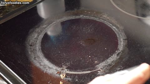 how to clean a burnt stovetop - Glass or Ceramic - THIS REALLY WORKS!