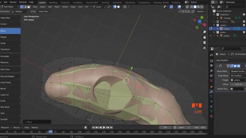 Retopologia de la escultura de una polera