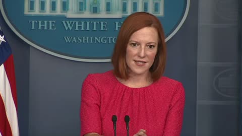 Psaki is asked about the senators who called on Biden to resign