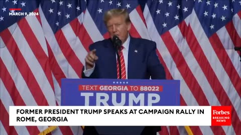 Trump Slams E. Jean Carroll In Rant About $91.6 Million Bond During Georgia Rally