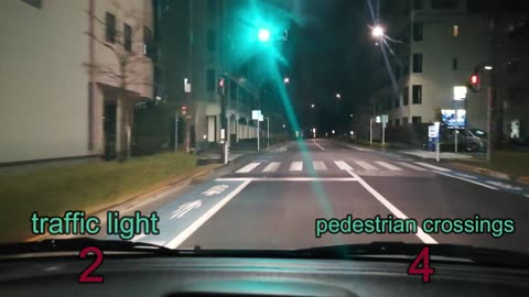 Traffic light in Japan