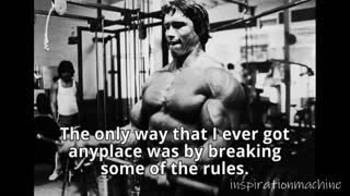 Arnold Schwarzenegger Motivation - 6 rules of success speech