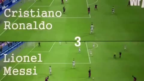 Prueba de velocidad : Ronaldo vs Messi