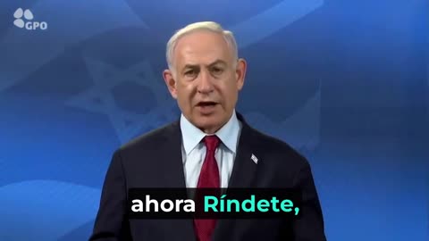 Netanyahu a Hamás: Se acabó. No mueras por Sinwar. Ríndete, ahora.