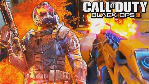 Black Ops 3: Flamethrower "Purifier" gameplay