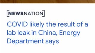 COVID likely the result of a lab leak in China, Energy Department says
