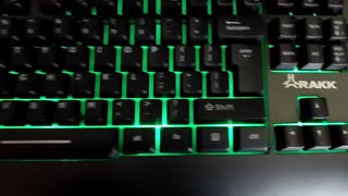 RAKK Illuminated Gaming Keyboard V2 - GCB Backlit Unboxing/Close-up Look | Shoppe PH