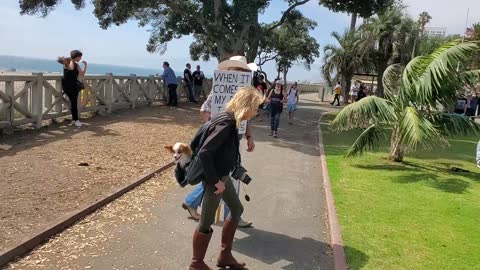 Other View of Santa Monica Rally