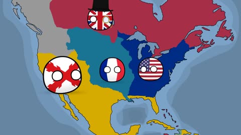 History of USA - Part 1 - Countryballs