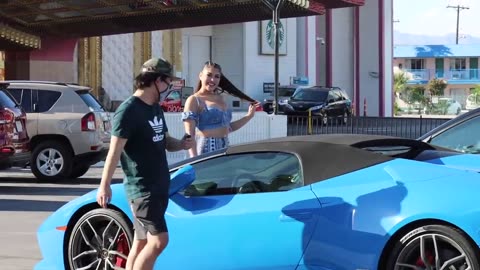 LAMBORGHINI GOLD DIGGER PRANK__