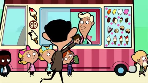 Ice Cream Funny Episodes Mr Bean Cartoon World(480P)